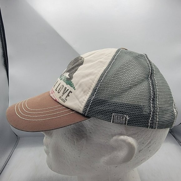 Billabong California Love Muliticolor Trucker Hat Casual Adjustable Comfort - Picture 2 of 9